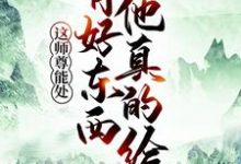已完结小说《这师尊能处,有好东西他真的给》在线章节阅读-贝壳文学