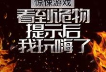 惊悚游戏：看到诡物提示后我玩嗨了小说全文阅读需要付费吗？寻找免费资源-贝壳文学
