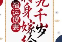 福运傻妻:转身嫁给九千岁楚凰歌夜千丞小说免费阅读-贝壳文学