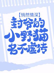 求悄然情深：封爷的小野猫名不虚传小说的全文免费阅读链接